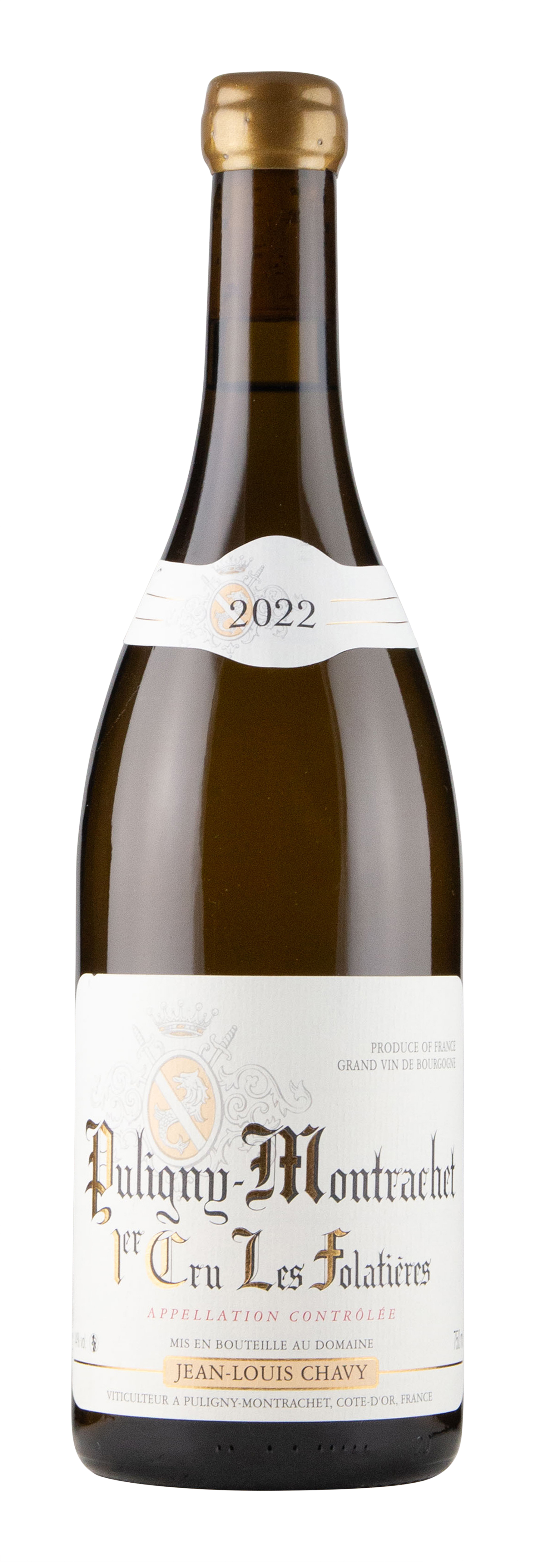 Jean-Louis Chavy Puligny-Montrachet 1er Cru Les Folatières 2022